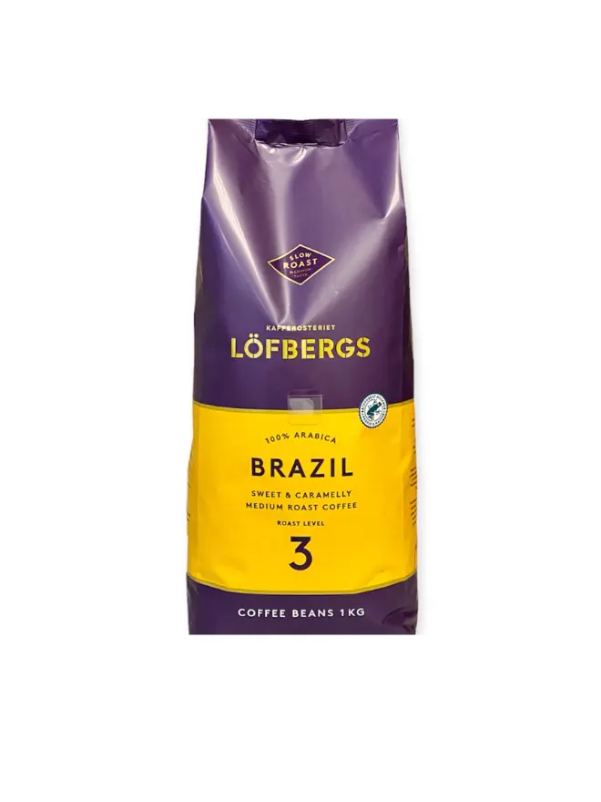 Lofbergs Brazil“ kavos pupelės 1kg