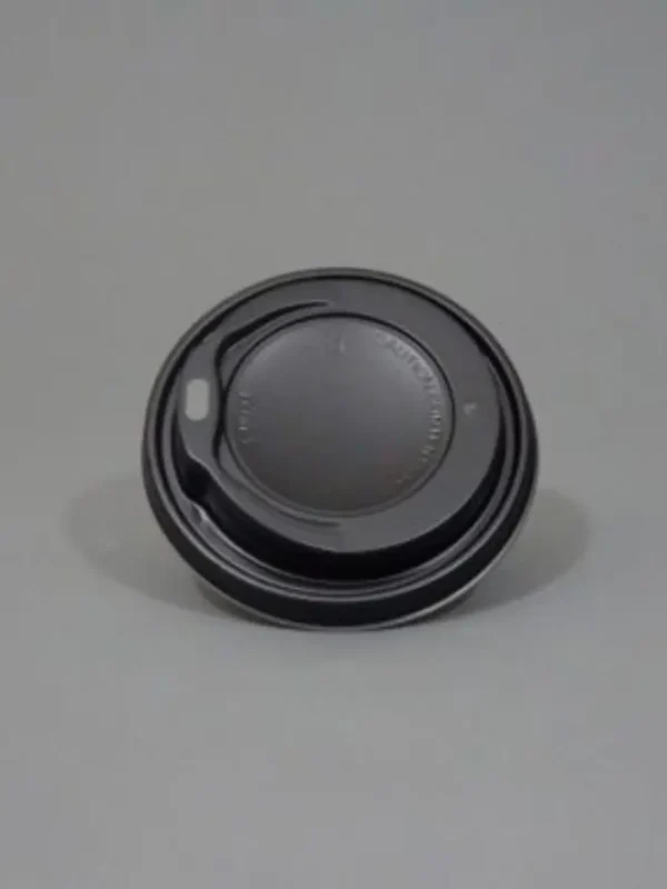 Dangteliai, Plug Fit, juodi/ balti, 240 ml puodeliams (100 vnt pakuotė)
