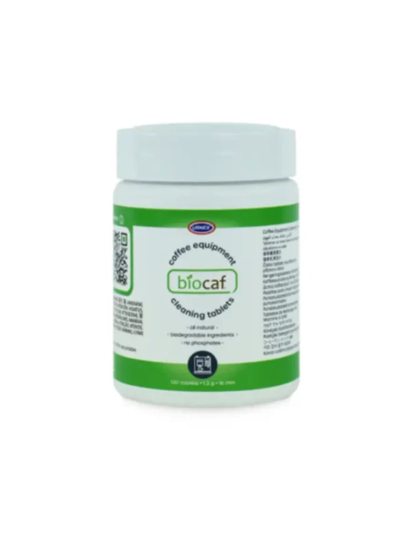 Valymo tabletės "Urnex Biocaf" (120 vnt.)