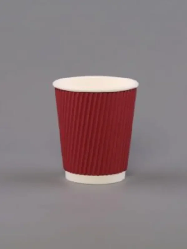 Vienkartiniai dvisieniai puodeliai "Forte Nero" 240ml (50 vnt pakuotė) - Image 3