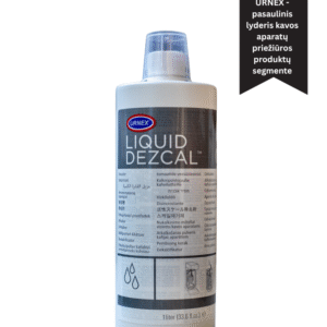 🥇TOP PRIEŽIŪROS PRODUKTAS - Nukalkinimo skystis Urnex Dezcal 1000 ml (20 ciklų)