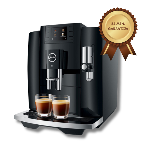 Atnaujinti kavos aparatai JURA E8